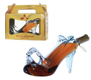 Brandy Filled Lady Shoe Decanter 20cl