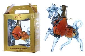 Brandy Filled Horse Decanter 20cl