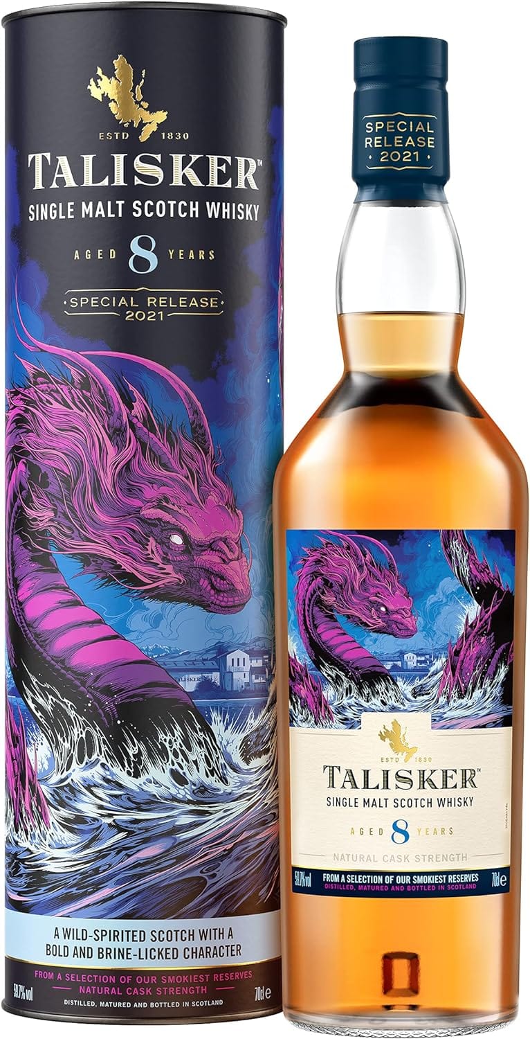 Talisker 8 Year Old Single Malt Scotch Whisky 2021 Special Release 70cl