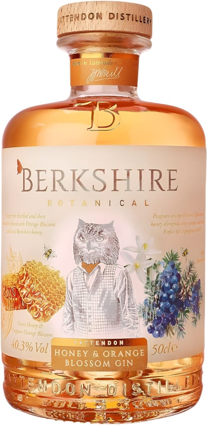 Berkshire Botanical Honey & Orange Blossom Gin 50cl