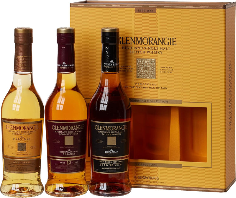 Glenmorangie The Pioneering Collection Gift Pack 3x35cl