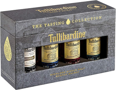 Tullibardine Highland Single Malt Scotch Whisky Tasting Collection 4x5cl
