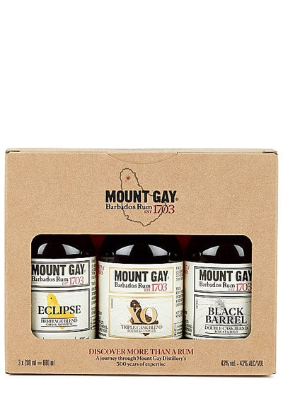 Mount Gay Discovery Rum Pack 3x20cl