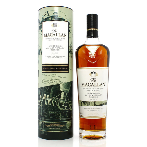 <日本未入荷品・抽選品>MACALLAN 60周年記念　007 DECADE6 The Macallan James Bond 60th Anniversary Release Decade VI | The