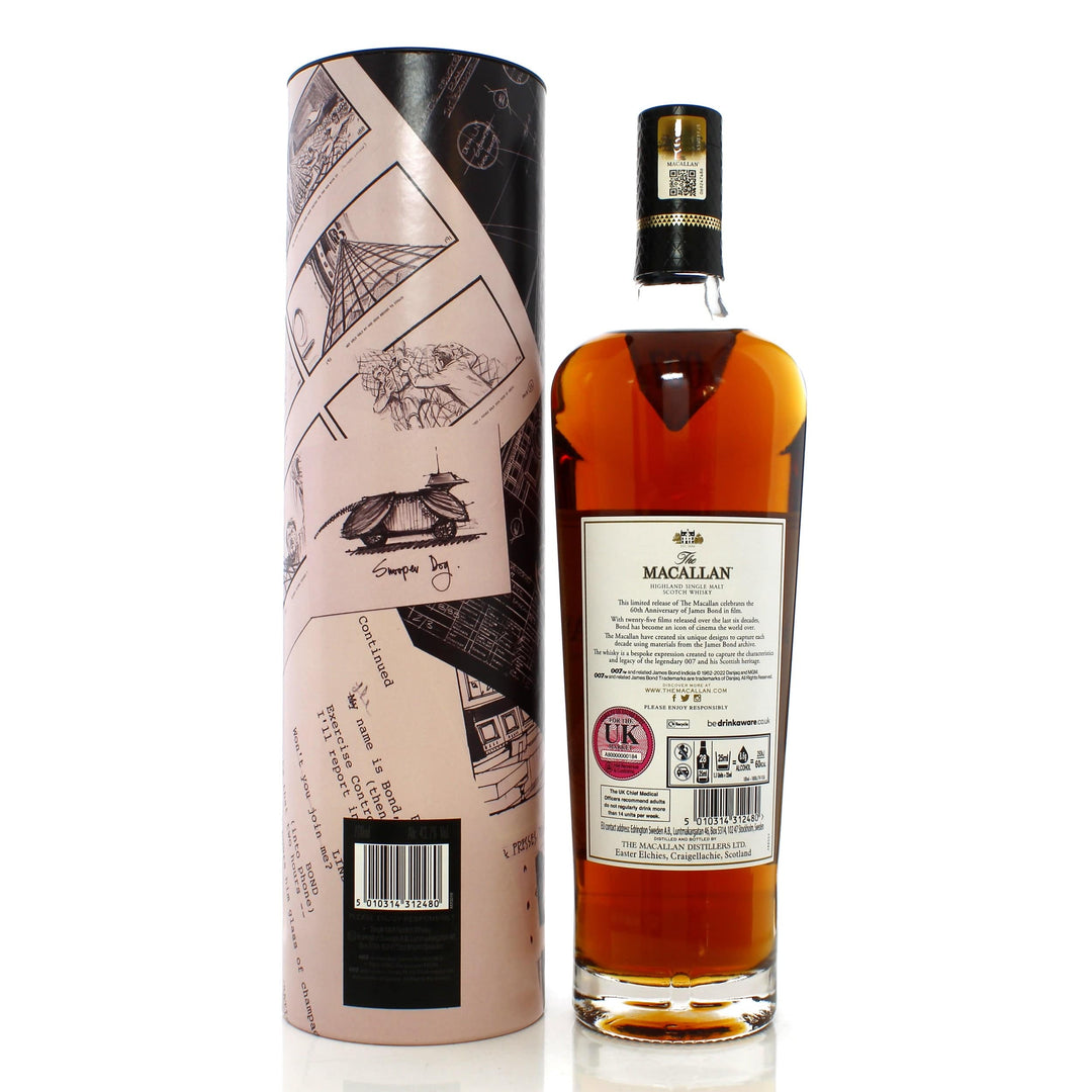 <日本未入荷品・抽選品>MACALLAN 60周年記念　007 DECADE6 The Macallan James Bond 60th Anniversary | Sean Connery