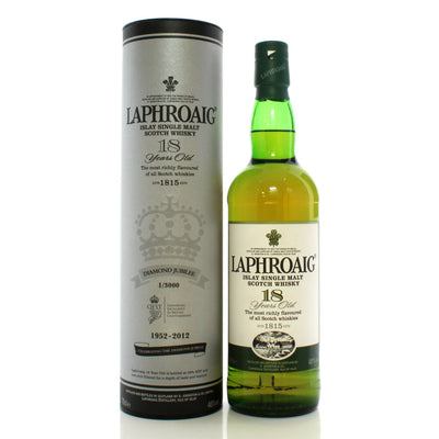 Laphroaig 18 Year Old Queen's Diamond Jubilee Limited Edition 70cl