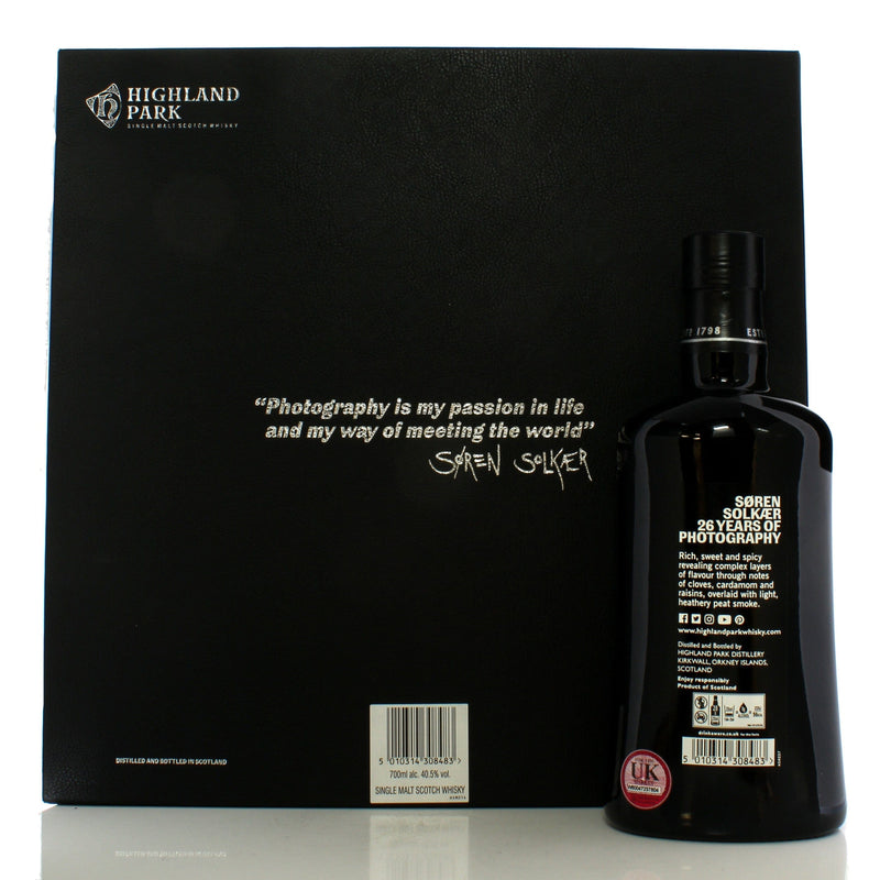Highland Park 26 Year Old Søren Solkær 26 Years of Photography 70cl