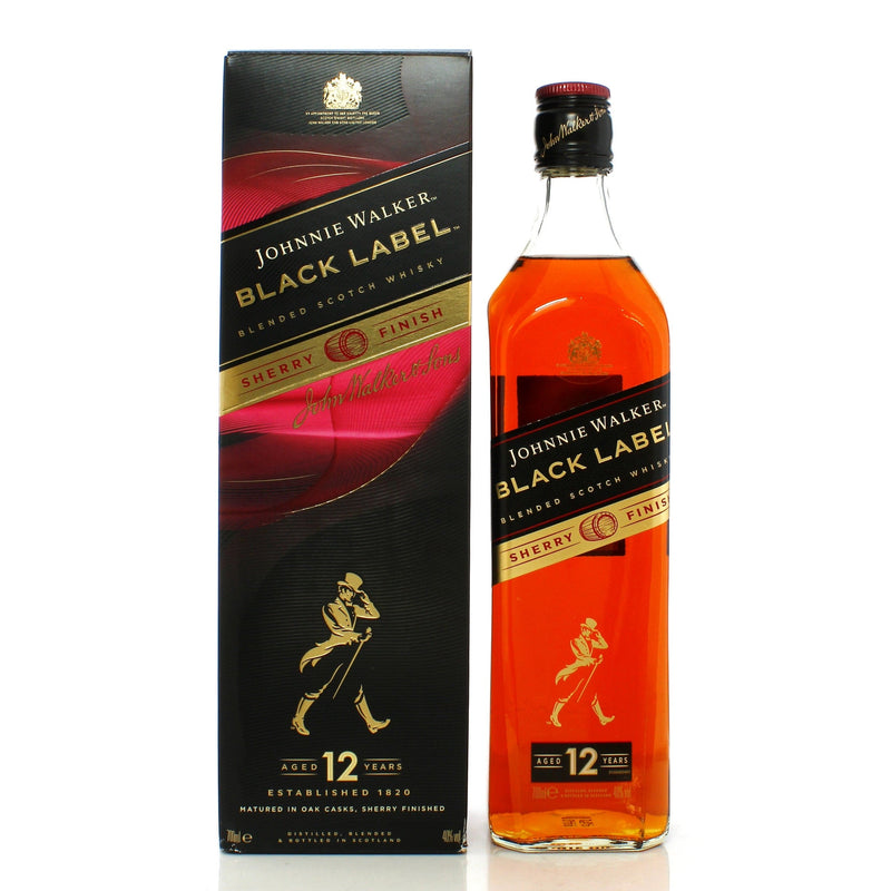 Johnnie Walker 12 Year Old Black Label Sherry Finish 70cl