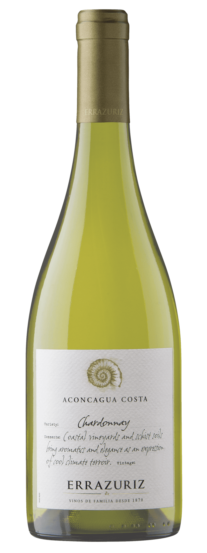 Errazuriz Aconcagua Costa Chardonnay 2021 75cl