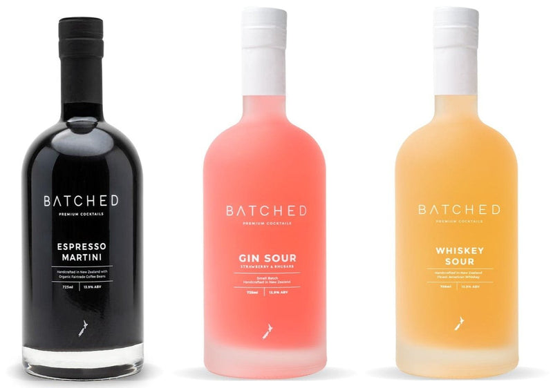 Batched Cocktail Selection 3x72.5cl