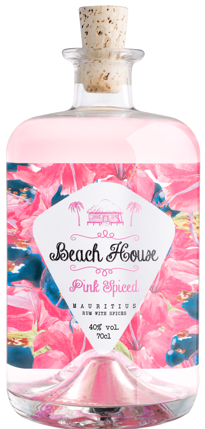 Beach House Pink Spiced Rum 70cl