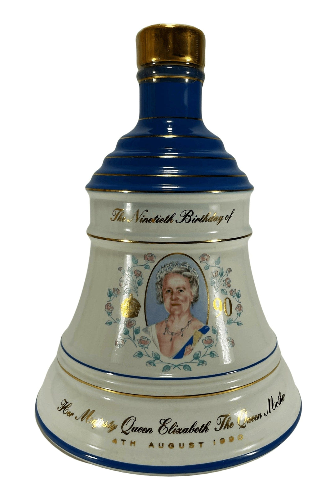 Bell's Queen Mother's 90th Birthday Blended Scotch Whisky Decanter