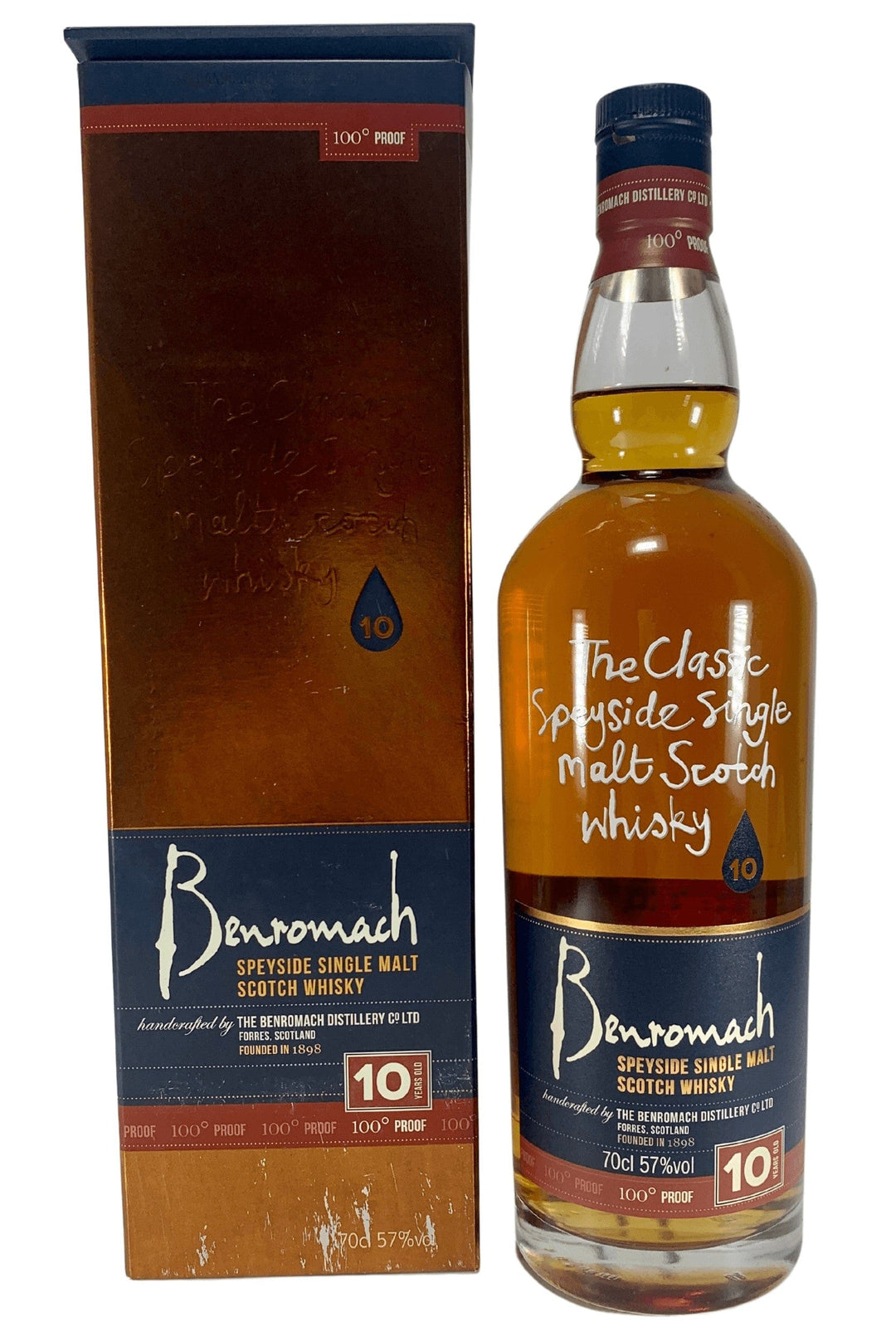 Benromach 10 Year Old 1100 Proof 70cl, Threshers, Speyside, United