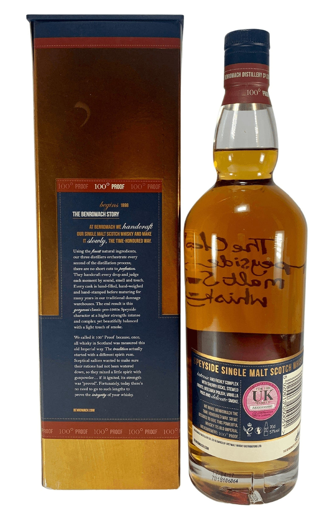 Benromach 10 Year Old 1100 Proof 70cl, Threshers, Speyside, United