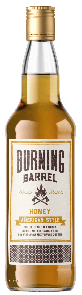 Burning Barrel Honey Whisky Liqueur 50cl