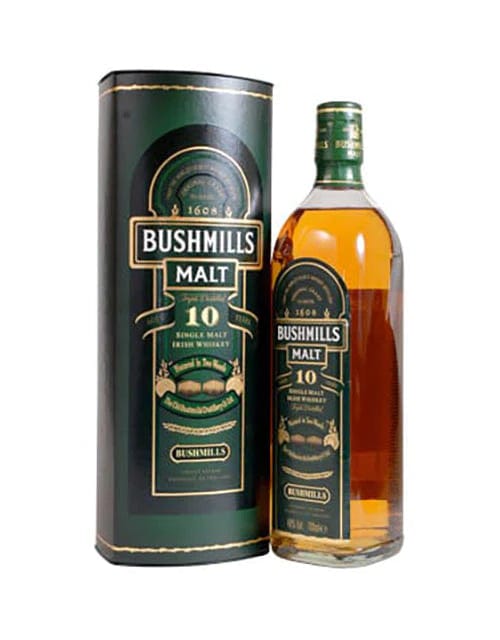 Bushmills Malt 10 Year Old Single Malt Irish Whiskey 70cl