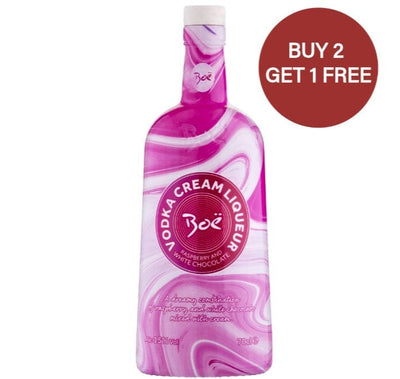 Boë White Chocolate &amp; Raspberry Vodka Cream Liqueur 70cl