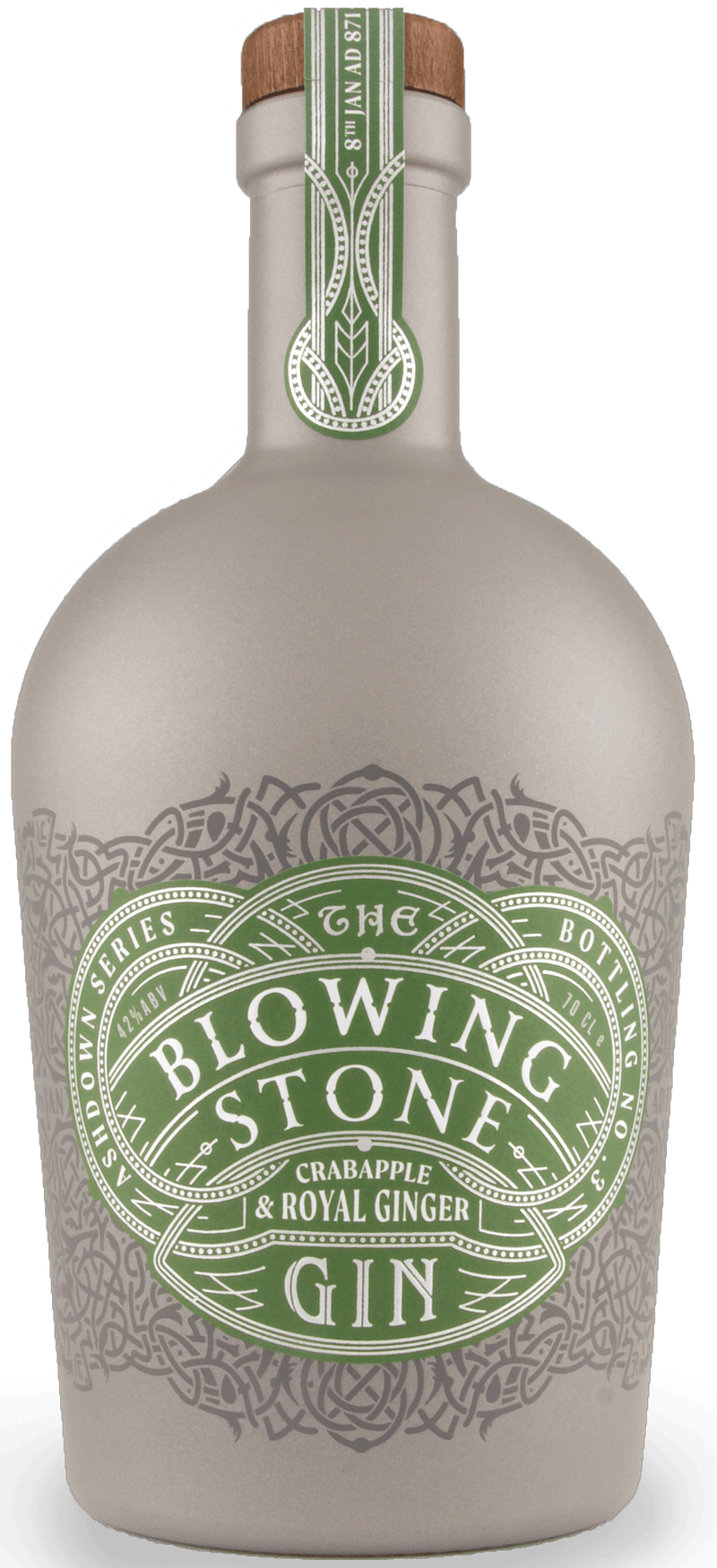 The Blowing Stone Crabapple & Royal Ginger Gin 70cl