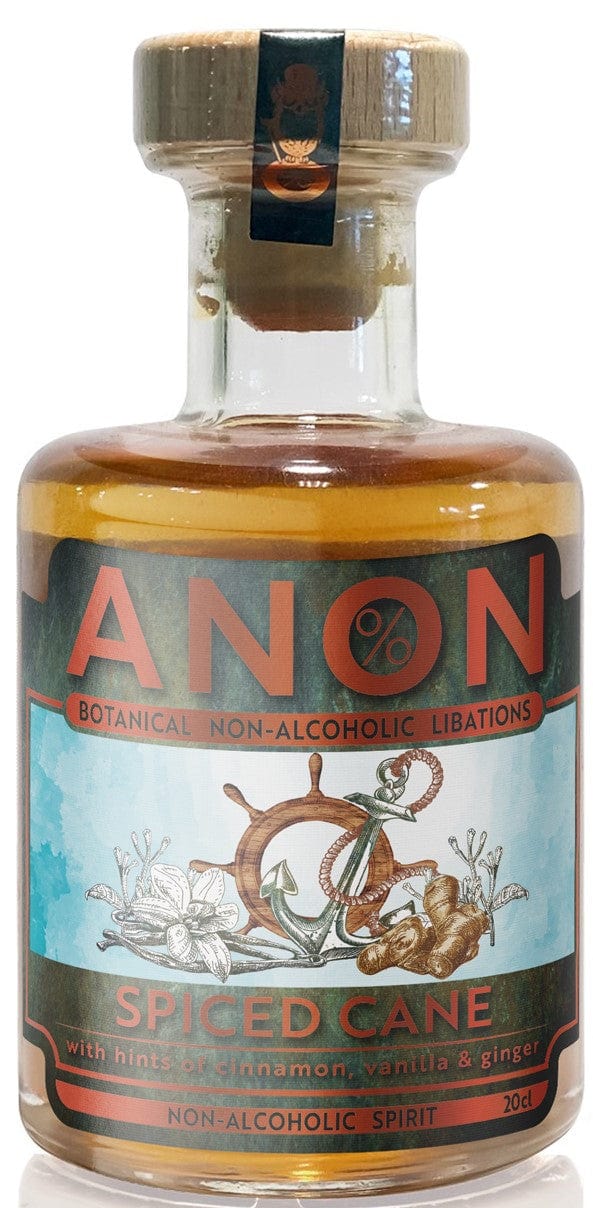 ANON Spiced Cane Non Alcoholic Spirit Miniature 5cl