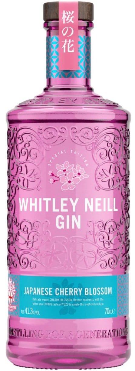 Whitley Neill Japanese Cherry Blossom Gin 70cl