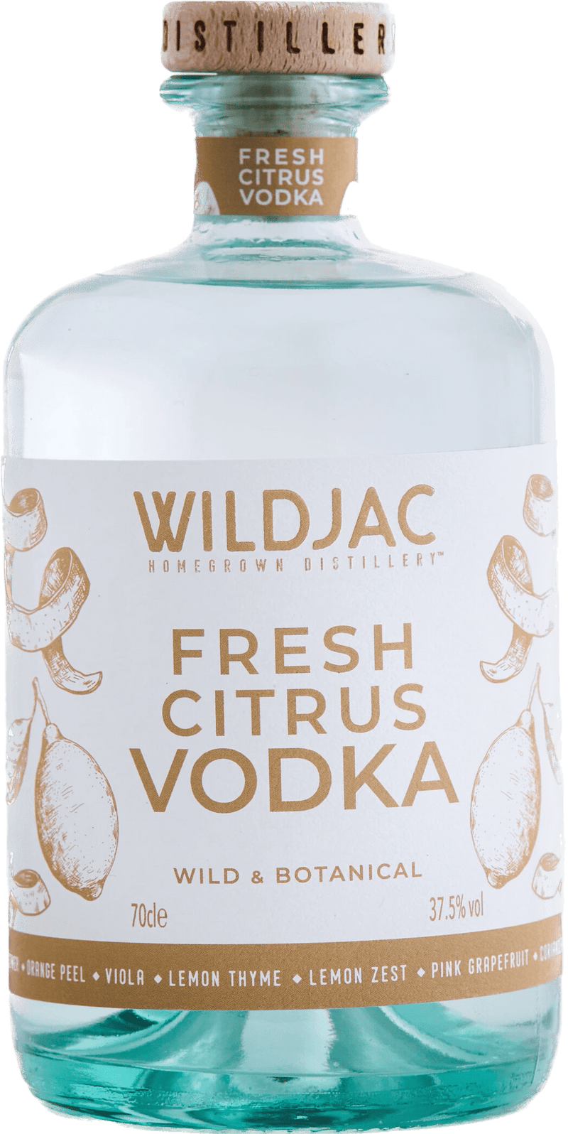 Wildjac Fresh Citrus Vodka 70cl