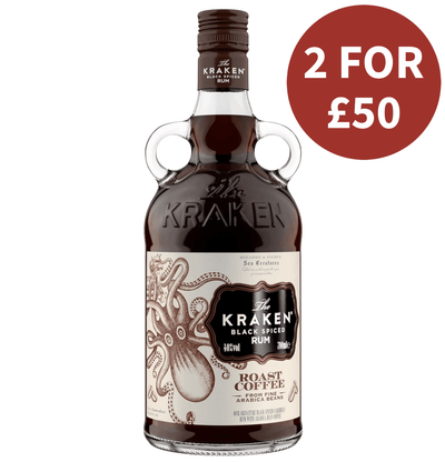The Kraken Black Spiced Roast Coffee Rum 70cl