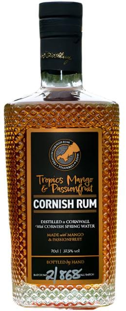 Cornish Rock Tropics Mango and Passionfruit Rum 70cl