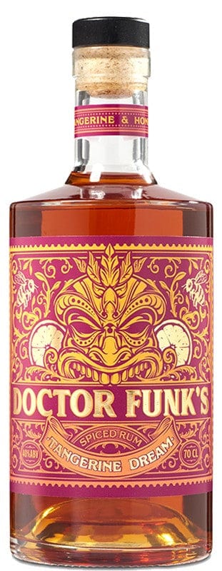 Doctor Funk's Tangerine Dream Spiced Rum 70cl, Threshers | Spiced Rum ...