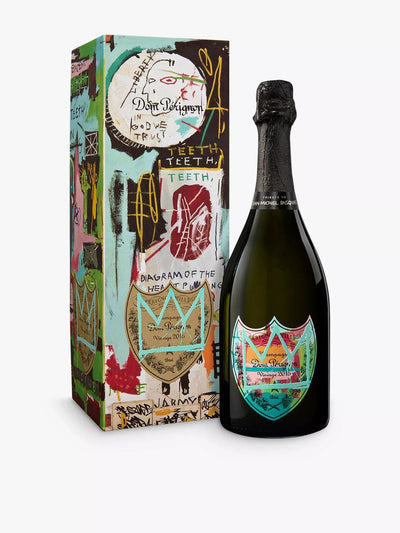 Dom Perignon 2015 Vintage Champagne Special Edition Tribute to Jean-Michel Basquiat Blue Crown 75cl