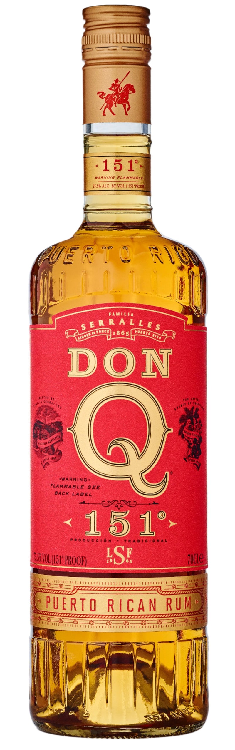 Don Q 151° Overproof Rum 70cl