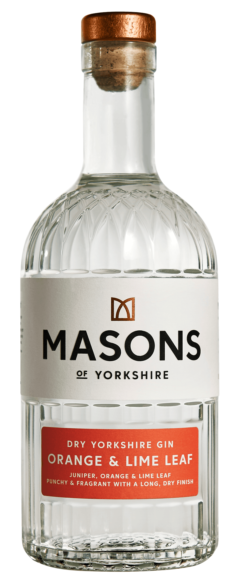 Masons Of Yorkshire Orange & Lime Leaf Gin 70cl