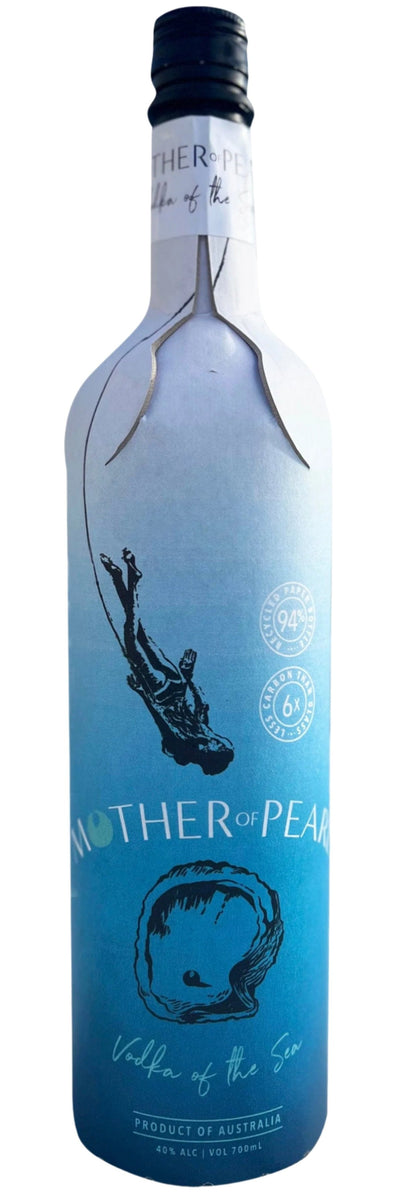 Mother of Pearl Vodka Of The Sea Paper Bottle 70cl