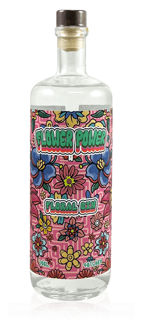 The Custom Spirit Company Flower Power Floral Gin 70cl