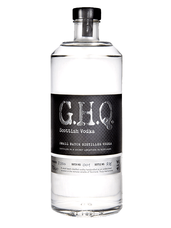GHQ Scottish Vodka 70cl