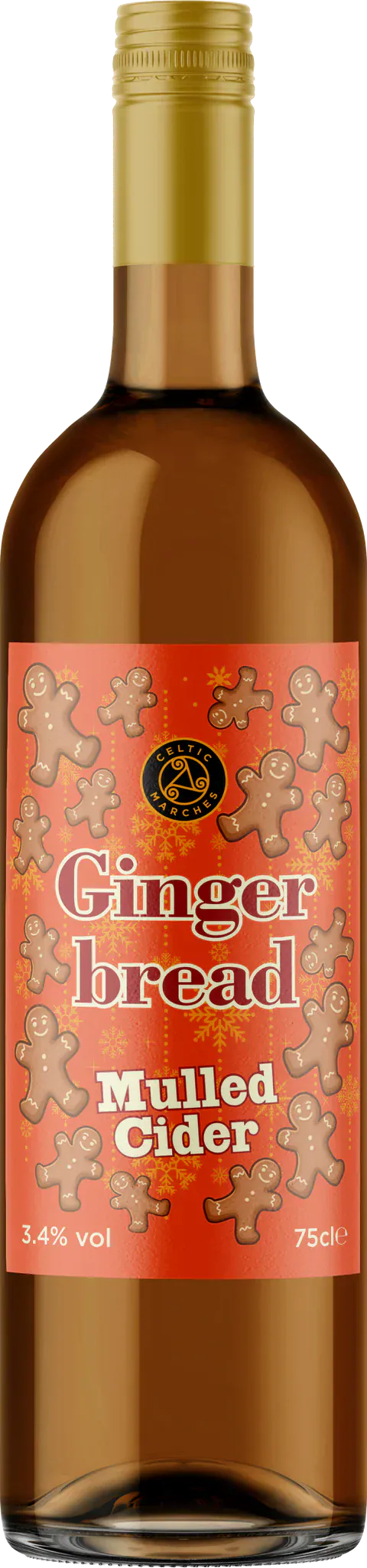 Celtic Marches Gingerbread Mulled Cider 75cl