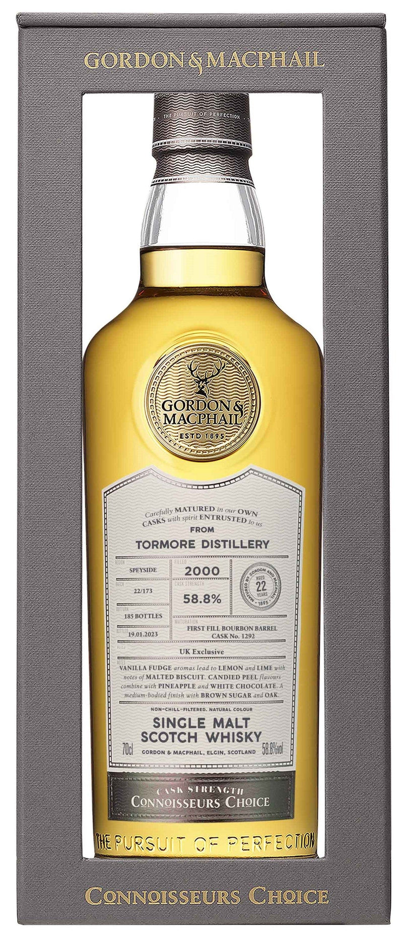 Tormore Distillery 2000 70cl (Gordon & MacPhail Connoisseurs Choice)