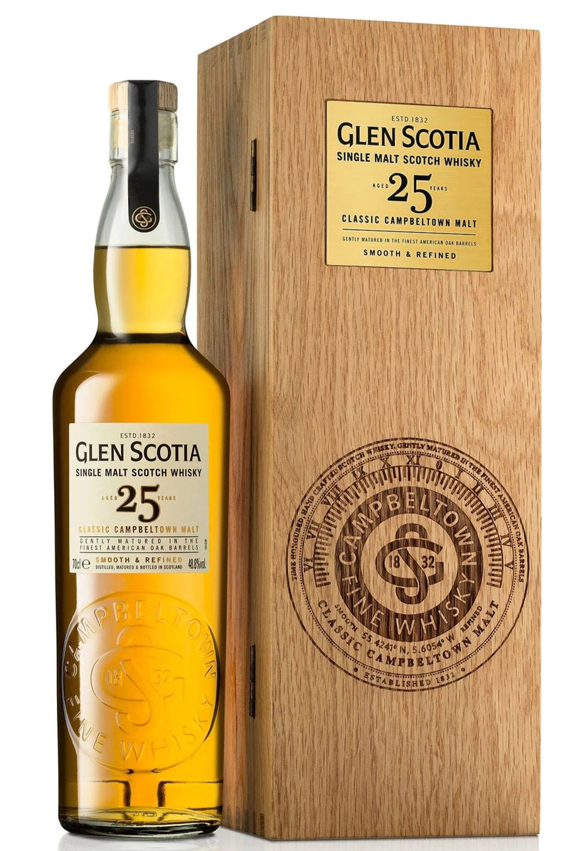 Glen Scotia 25 Year Old Single Malt Scotch Whisky 70cl