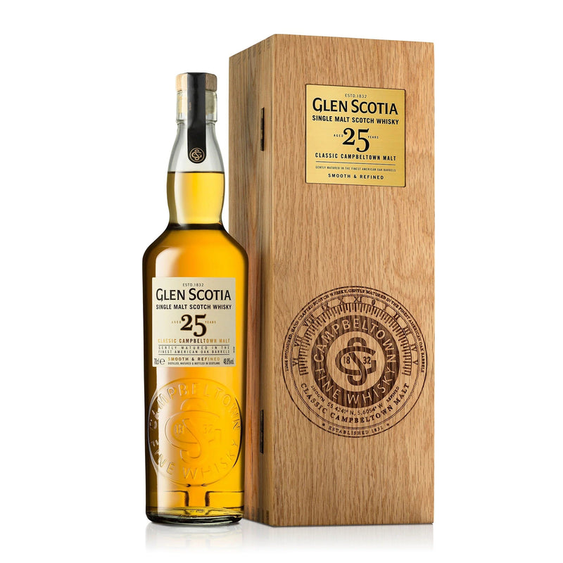 Glen Scotia 25 Year Old Single Malt Scotch Whisky 70cl