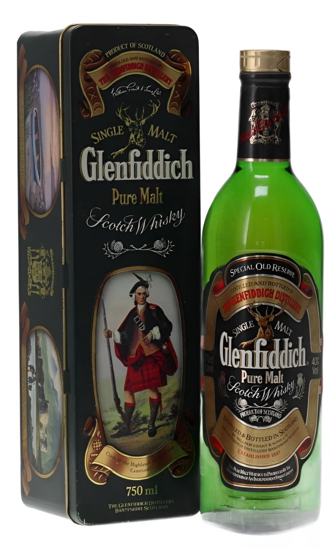 Glenfiddich Single Malt Clan Cameron Bot. 1980s 75cl