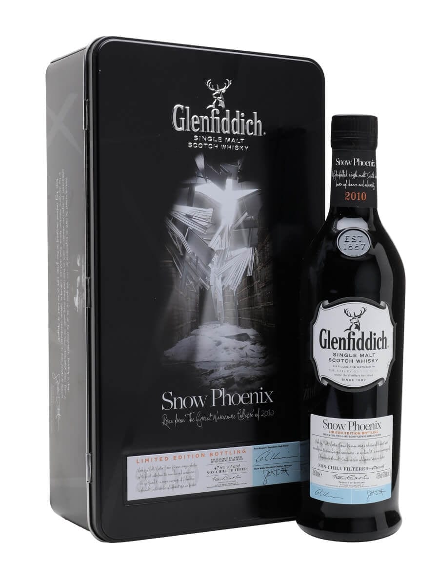 Snow Phoenix Glenfiddich Snow Phoenix Single Malt Scotch Whisky 70cl, Threshers ...