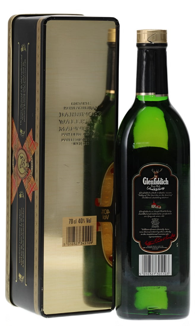 Glenfiddich Pure Malt Clan Sutherland Bot. 1980s 70cl