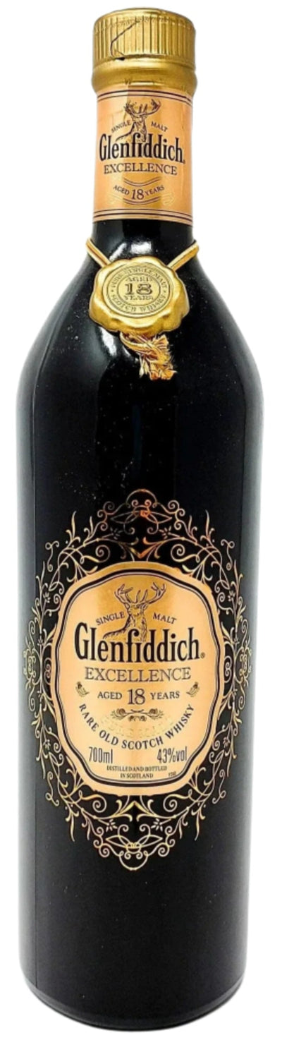 Glenfiddich Excellence 18 Year Old Single Malt Scotch Whisky 70cl