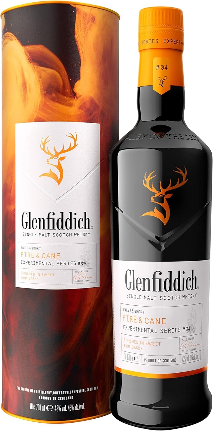 Glenfiddich Fire & Cane Single Malt Scotch Whisky 70cl