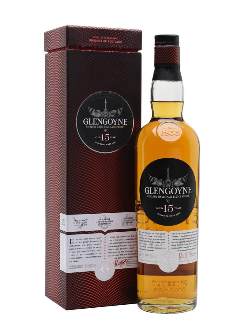 Glengoyne 15 Year Old Single Malt Scotch Whisky 70cl