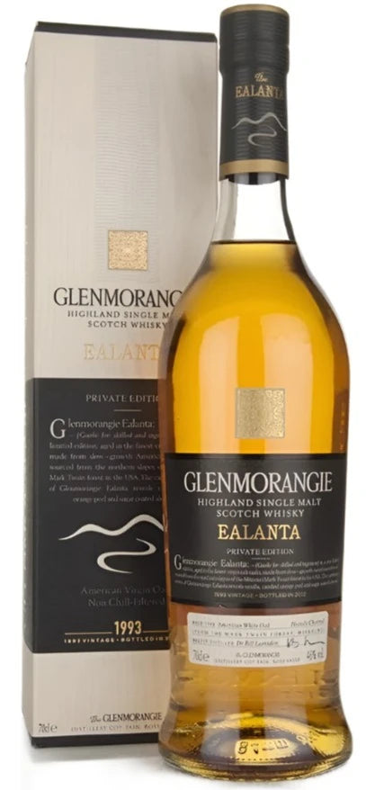 Glenmorangie Ealanta Private Edition Single Malt Scotch Whisky 70cl