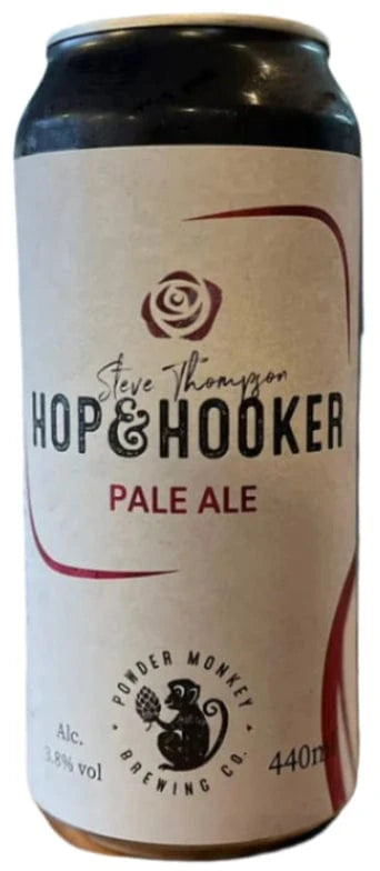 Powder Monkey Brewing Hop &amp; Hooker Pale Ale 4x440ml