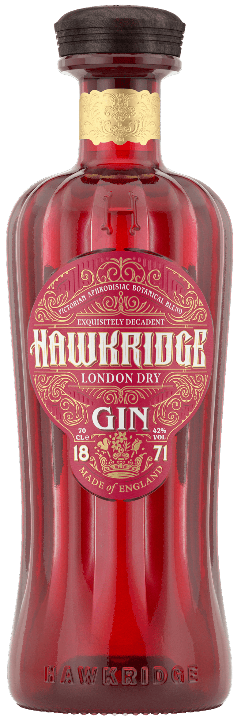 Hawkridge Victorian Aphrodisiac Blend London Dry Gin 70cl