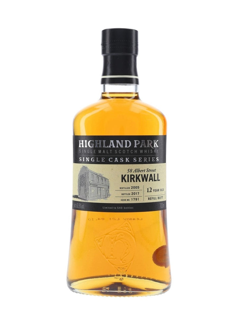 Highland Park 12 Year Old Kirkwall Limited Edition Single Cask Series Release 70cl
