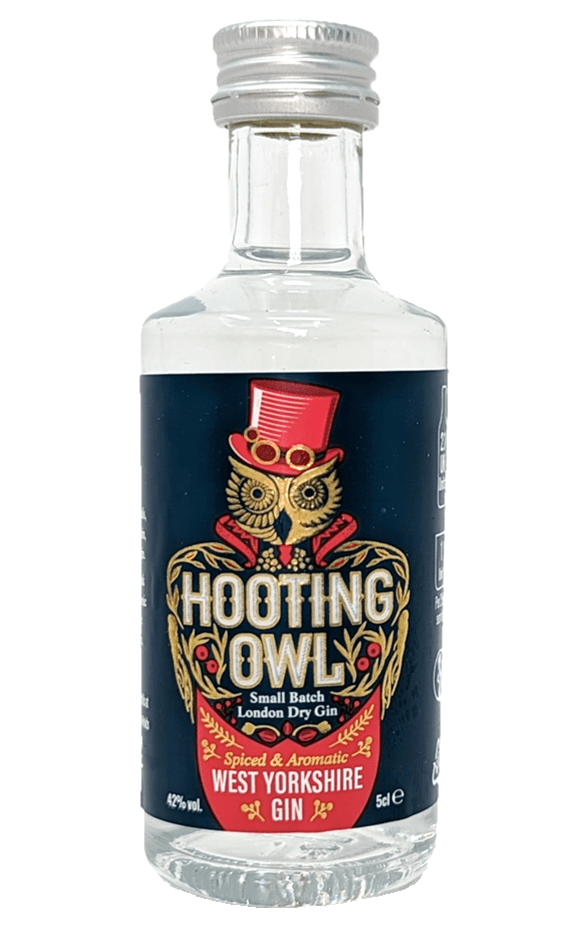 Hooting Owl West Yorkshire Gin Miniature 5cl