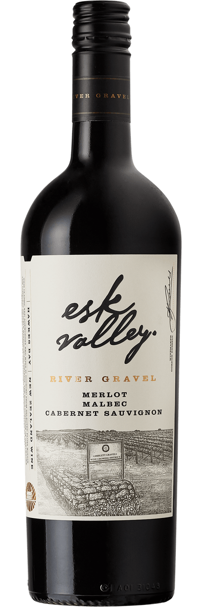 Esk Valley River Gravel Merlot/Malbec/Cabernet Sauvignon 2019 75cl